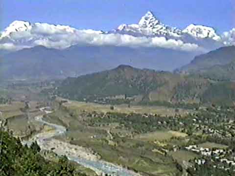 
Annapurna South, Machapuchare, Annapurna III From Near Pokhara - The Annapurna Circuit: An Independent Trek In Nepal DVD
